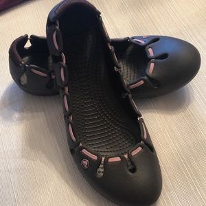 Crocs Ballet Flats: Sz 8